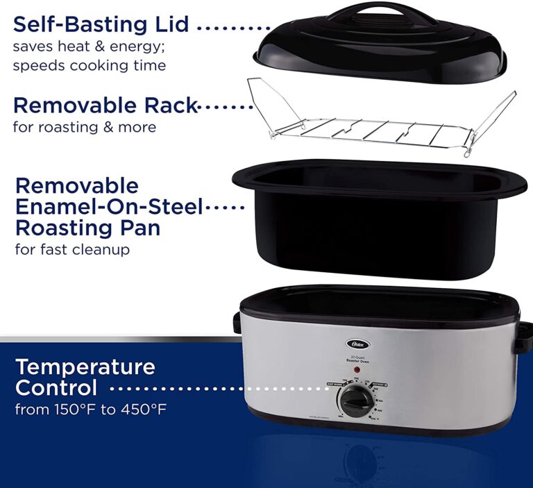 Oster Roaster Oven 22 QT Review Make Your Meat Juicy! • JarKitchen