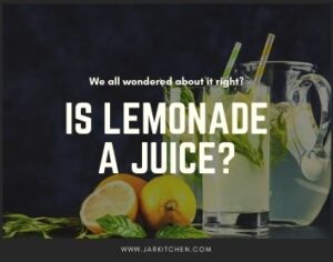 is lemonade a juice