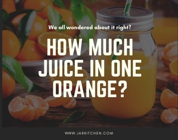 how much juice in one orange